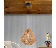 Lampy sufitowe - Orion HL 6-1812/1 - Żyrandol na lince JUNGLE 1xE27/40W/230V śr. 31 cm konopie - miniaturka - grafika 1