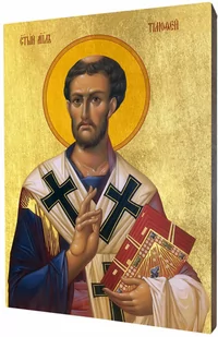Art christiana Ikona święty Tymoteusz ACHI101 - Dewocjonalia - miniaturka - grafika 1