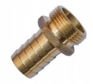 BRADAS Nypel na wąż 13mm GZ 1/2"" na klucz mosiądz 3349 5907544413349 - Inne akcesoria do nawadniania - miniaturka - grafika 1