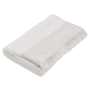 Ręcznik Trevor 70x140cm white grey - Ręczniki - miniaturka - grafika 1