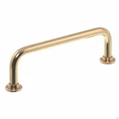 Zawiasy, okucia i inne akcesoria - Uchwyt meblowy podłużny 1353 160 Mosiężny Polerowany - miniaturka - grafika 1