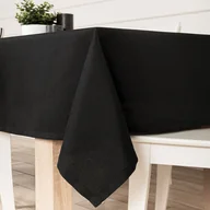 Obrusy i serwetki - ARUBA Obrus wodoodporny, 130x180cm, kolor czarny - miniaturka - grafika 1