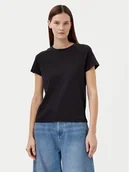 Koszulki i topy damskie - Calvin Klein T-Shirt K20K208399 Czarny Regular Fit - miniaturka - grafika 1