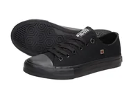 Trampki damskie - Czarne trampki damskie BIG STAR AA274009 - miniaturka - grafika 1