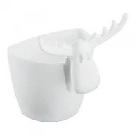 Zaparzacze i kawiarki - Koziol Zaparzaczka do herbaty RUDOLF biała 3233010 - miniaturka - grafika 1