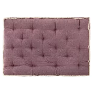 vidaXL Poduszka na sofę z palet, czerwień burgundowa, 120x80x10 cm - Poduszki ogrodowe - miniaturka - grafika 1
