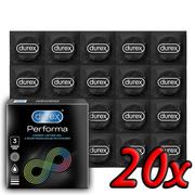 Prezerwatywy - Durex Performa 20 pack - miniaturka - grafika 1