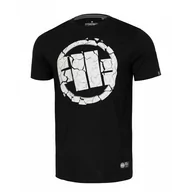 Odzież taktyczna i umundurowanie - Koszulka Pit Bull Middle Weight 170 Basic Scratch '23 - Czarna - miniaturka - grafika 1