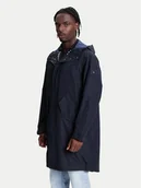 Kurtki męskie - Tommy Hilfiger Parka MW0MW39645 Granatowy Regular Fit - miniaturka - grafika 1
