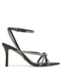 Sandały damskie - Guess Sandały FLJMRT ELE03 Czarny - miniaturka - grafika 1