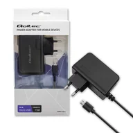 Zasilacze do serwerów - QOLTEC ŁADOWARKA SIECIOWA 15W | 5V | 3A | MICROUSB - miniaturka - grafika 1