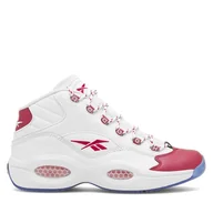 Sneakersy męskie - Sneakersy Reebok Question Mid 100074721 Biały - miniaturka - grafika 1