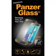 Szkła hartowane na telefon - PanzerGlass Szkło na cały ekran Galaxy S6 Edge, gold - miniaturka - grafika 1