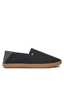 Espadryle męskie - Tommy Hilfiger Espadryle FM0FM05353 Czarny - miniaturka - grafika 1