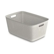 Pudła i pojemniki do przechowywania - Pojemnik OpenStore 45 l Basket ivory white 58 x 39,5 x 26,5 cm beżowy - miniaturka - grafika 1