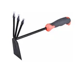 Pozostałe narzędzia ogrodowe - Extol Premium - Motyka ogrodowa z kultywatorem trójzębnym 31 cm - miniaturka - grafika 1