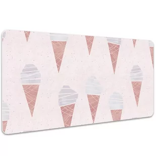 Mata z nadrukiem na biurko Lody w wafelku 100x50 cm, Dywanomat - Podkładki na biurko Mata z nadrukiem na biurko Lody w wafelku 100x50 cm, Dywanomat - Podkładki na biurko - miniaturka - grafika 1