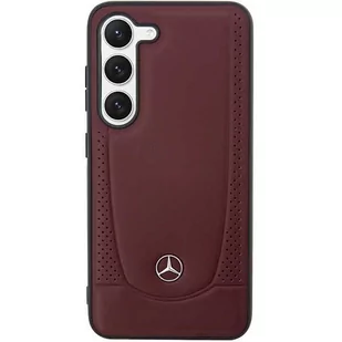 Mercedes MEHCS23MARMRE S23+ S916 czerwony/red hardcase Leather Urban Bengale - Etui i futerały do telefonów - miniaturka - grafika 3