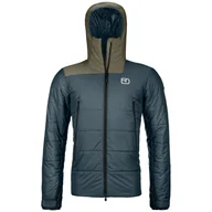 Kurtki męskie - Kurtka męska Ortovox Swisswool Zinal Jacket M Rozmiar: L / Kolor: ciemnoniebieski - miniaturka - grafika 1