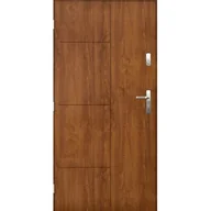 Drzwi zewnętrzne - Drzwi zewnętrzne LUNA Złoty dąb 80 lewe - miniaturka - grafika 1