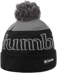 Czapka Beanie Polar Powder II by Columbia, czarno-szary, One Size - Czapki damskie - miniaturka - grafika 1