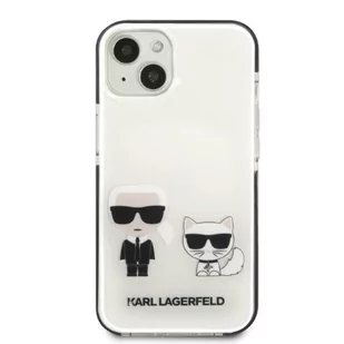 Karl Lagerfeld KLHCP13STPEKCW iPhone 13 mini 5,4" hardcase biały/white Karl&Choupette - Etui i futerały do telefonów - miniaturka - grafika 3