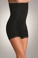 Majtki damskie - Majtki damskie z nogawkami i koronką Vanessa Eldar czarne  S - miniaturka - grafika 1