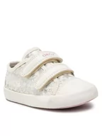 Buty dla dziewczynek - Geox Sneakersy B Gisli G. A B251MA 0AW54 C1405 S Biały - miniaturka - grafika 1