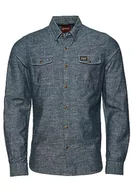 Bluzy męskie - Superdry Vintage Chambray Trailsman Bluza męska, Raw, S - miniaturka - grafika 1