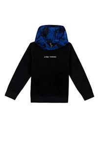 DeFacto Bluza chłopięca z kapturem, czarny, 8-9 lat - Bluzy dla chłopców - miniaturka - grafika 1