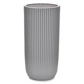 Noże kuchenne - Blok uniwersalny na noże Curly 11 x 23 cm szary - miniaturka - grafika 1