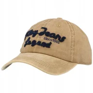 Czapki damskie - Czapka z Daszkiem Play Jeans bejsbolówka brązowa PJ3688-5 - miniaturka - grafika 1