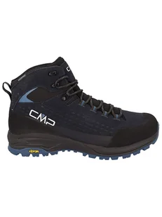 CMP Skórzane botki trekkingowe "Vertyx Mid" w kolorze granatowym - Buty trekkingowe męskie - miniaturka - grafika 1