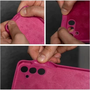 Futerał SILICONE 2mm do XIAOMI REDMI NOTE 14 4G GLOBAL - 164,84mm x 78,15mm x 8,16mm róż - Etui i futerały do telefonów - miniaturka - grafika 1