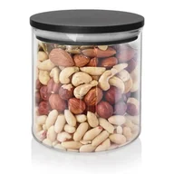 Pojemniki kuchenne - Pojemnik na produkty sypkie szklany z pokrywką i uszczelką 450 ml - miniaturka - grafika 1