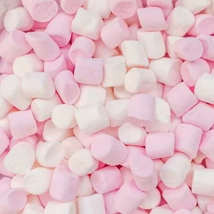 Posypka mini pianki marshmallow biało-różowe 70 g/12 mm - Dodatki do ciast w proszku - miniaturka - grafika 1