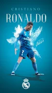 Puzzle - PUZZLE Cristiano Ronaldo Real Madryt A3 252 el z Nadrukiem + IMIĘ Pudełko - miniaturka - grafika 1