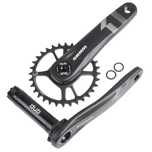 Mechanizm korbowy do roweru MTB jednorzędowy SRAM X1 Eagle 32 zęby 170 mm DUB - Części rowerowe - miniaturka - grafika 1