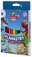 Przybory szkolne - Astra Flamastry MiniMini+ 12 kolorów - miniaturka - grafika 1