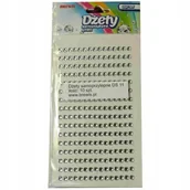 Dekoratorstwo - Brewis Dżety samoprzylepne srebrne 4mm (240) VB8745 - miniaturka - grafika 1