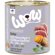 Mokra karma dla psów - Wow Senior Ente - kaczka z algami i batatami 800 g - miniaturka - grafika 1