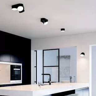 Spot sufitowy LED Stanos, CCT, 3-punktowy, czarny - Lampy sufitowe - miniaturka - grafika 1