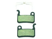 Hamulce rowerowe - Clarks Wymienne okładziny hamulcowe do CLARK'S SHIMANO (XTR przed 2011) organiczne z radiatorem odprowadzającym ciepło (bez radiatora) A-CLA-VX824C-FIN-RE - miniaturka - grafika 1