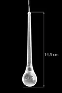Akcesoria do wystroju okien - Sznur dekoracyjny ekskluzywny transparentny x4 - miniaturka - grafika 1
