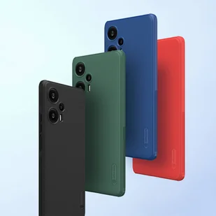 Pancerne etui Xiaomi Redmi Note 12 Turbo / Xiaomi Poco F5 pancerny pokrowiec Nillkin Super Frosted Shield Pro - czarne - Etui i futerały do telefonów - miniaturka - grafika 7