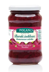 Polan Buraczki konserwowe wiórki 350 g - Pasztet i przetwory mięsne - miniaturka - grafika 1