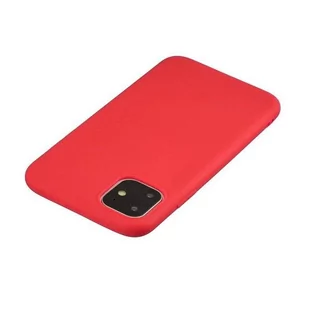 Silicone Case elastyczne silikonowe etui pokrowiec iPhone 11 Pro czerwony - Etui i futerały do telefonów - miniaturka - grafika 4