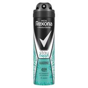 Dezodoranty i antyperspiranty męskie - Rexona Antyperspirant Men Stay Fresh Marine 150ml Stay Fresh Marine 1904-uniw - miniaturka - grafika 1