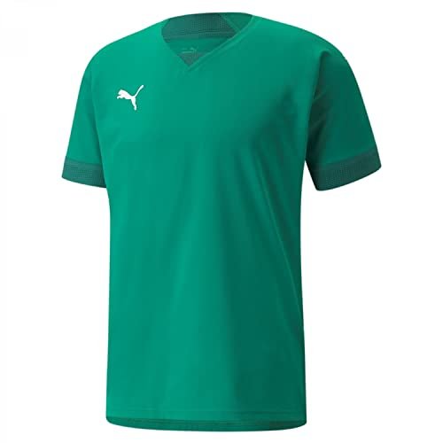 PUMA Koszulka z dżerseju na zakończenie drużyny na cały dzień, Pepper Green-Alpine Green, xxl