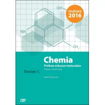 Chemia Próbne arkusze maturalne Zestaw 1 Poziom rozszerzony - Kaznowski Kamil - Podręczniki dla liceum - miniaturka - grafika 1